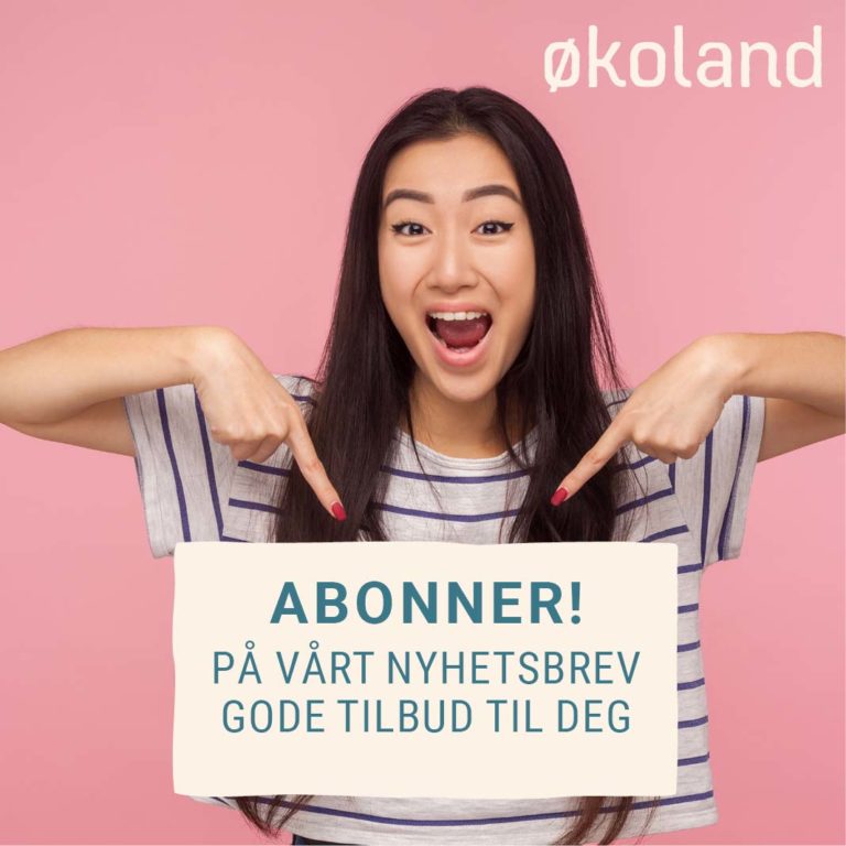 Abonner på nyhetsbrev fra Økoland.no